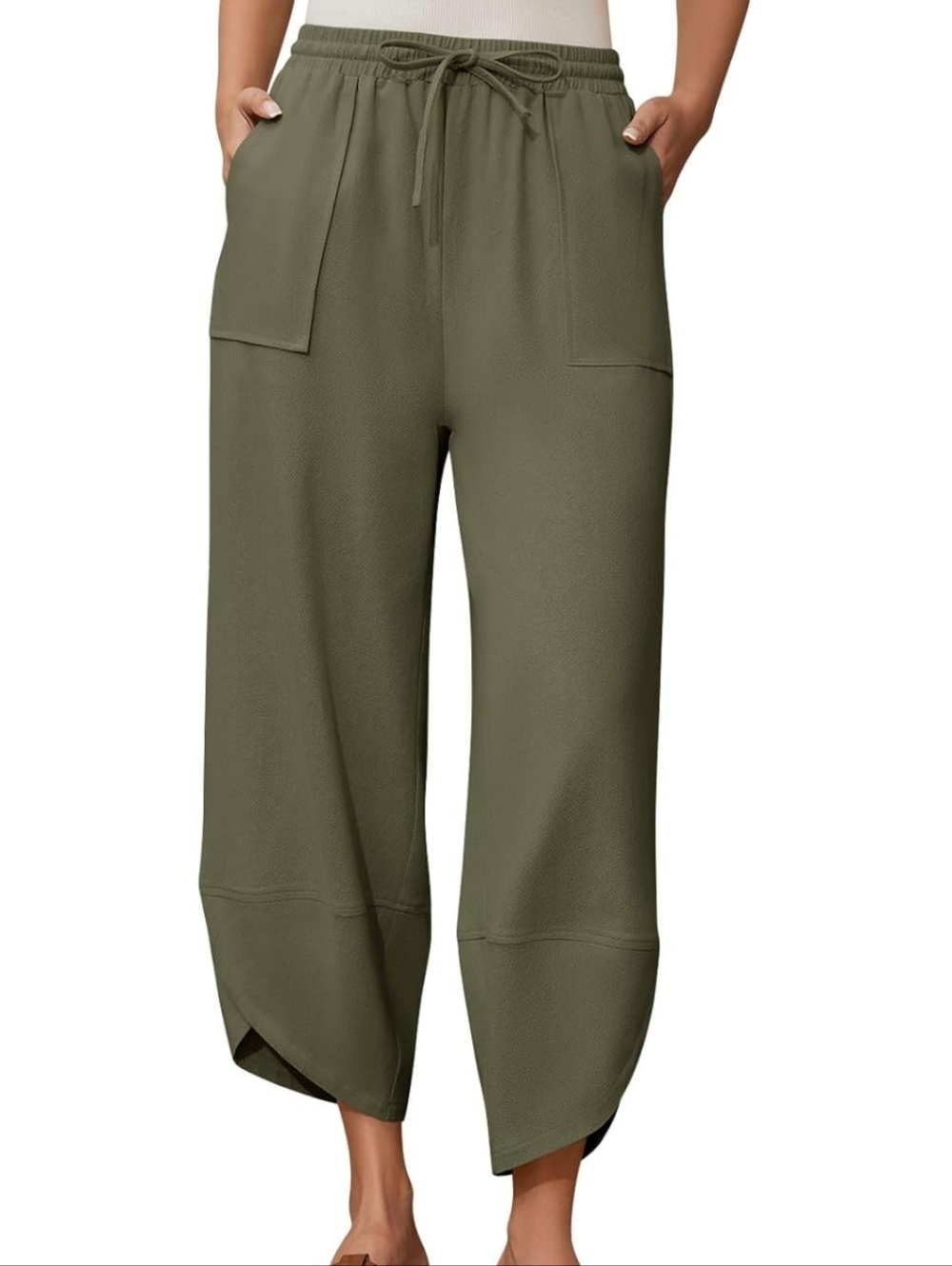 Linen Blend Lounge Pants